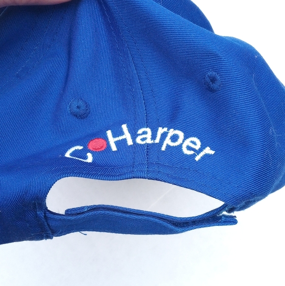 - Blue CHEVROLET Baseball Cap Adjustable EUC - Picture 4 of 4